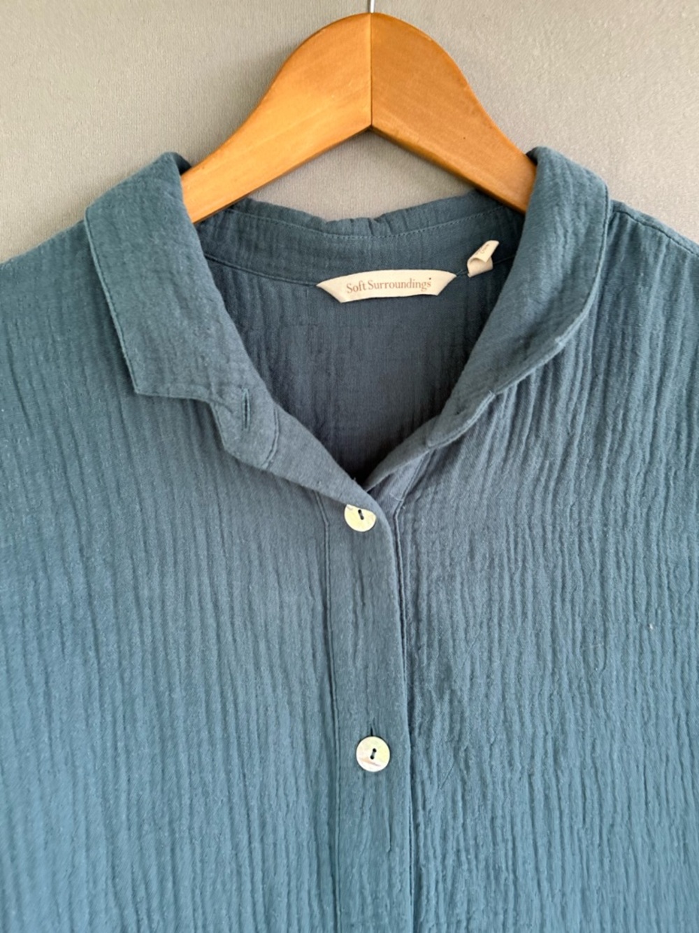 ๐5 for $45๐ Soft Surroundings top blouse shirt size XL - Picture 3 of 7